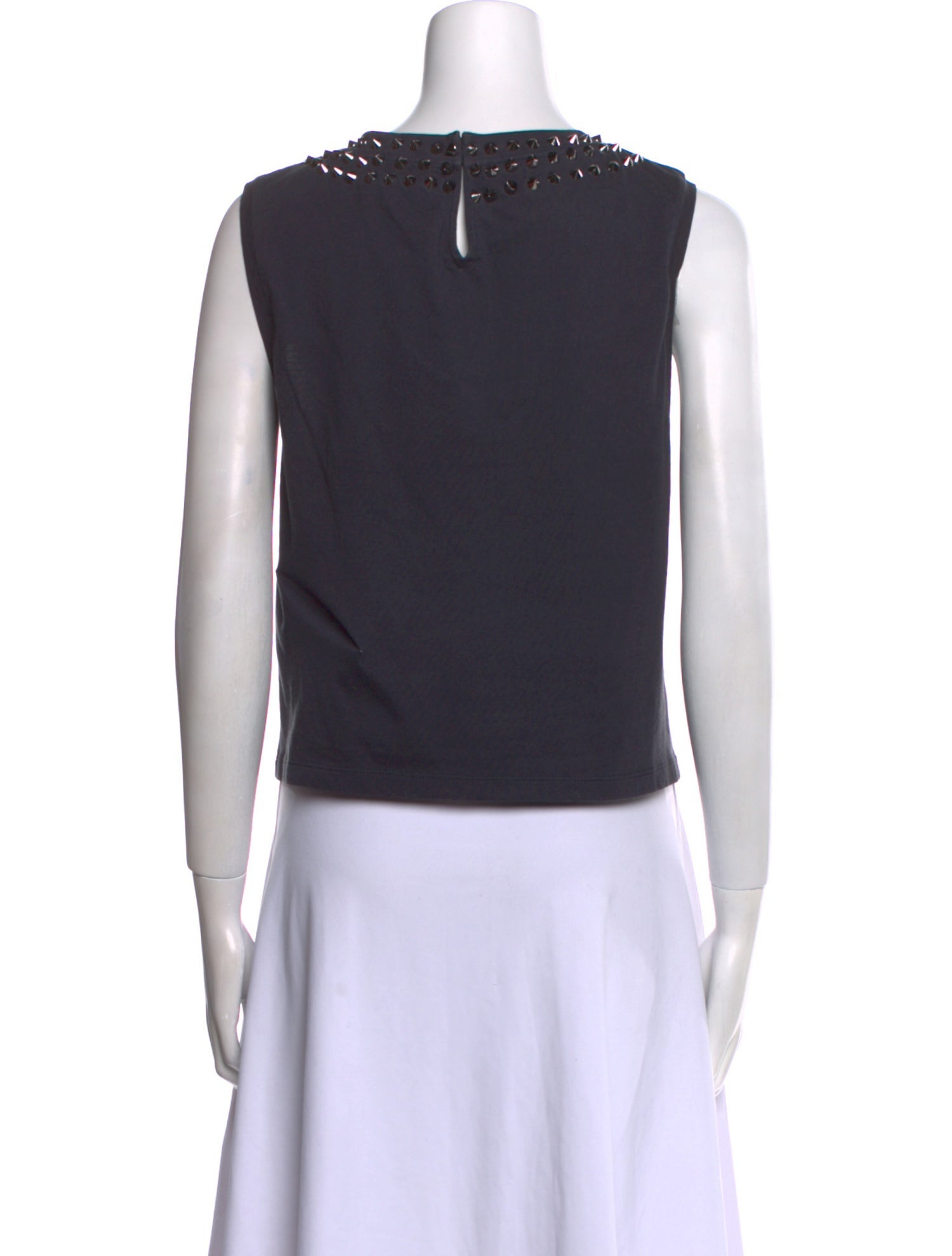 Keith Haring x Alice + Olivia Graphic Print Crew Neck Crop Top